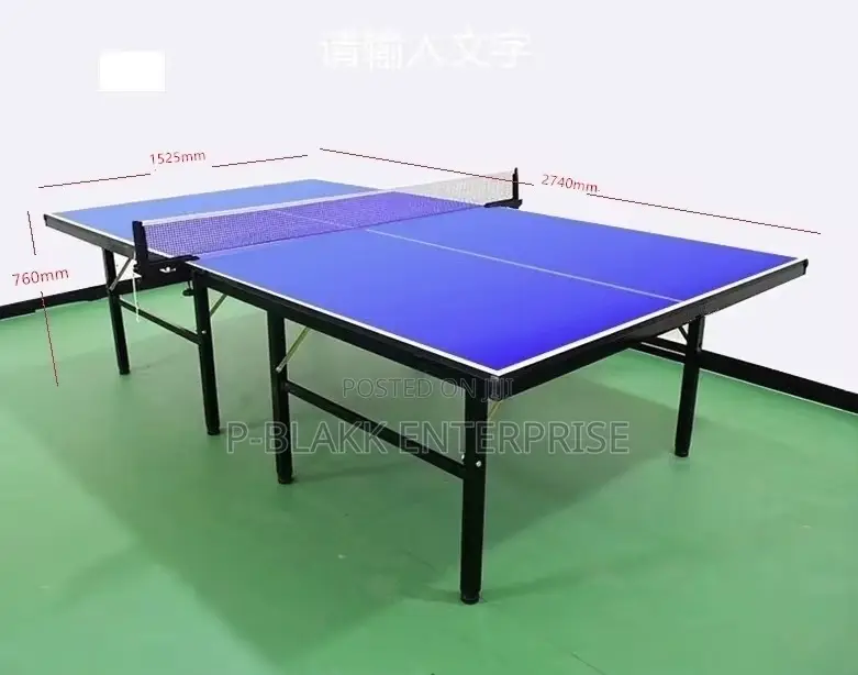 Table Tennis Board With Net and Post/Clamp