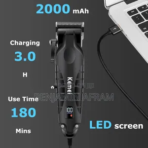 Cordless Portable Hair Clippers for Traveling