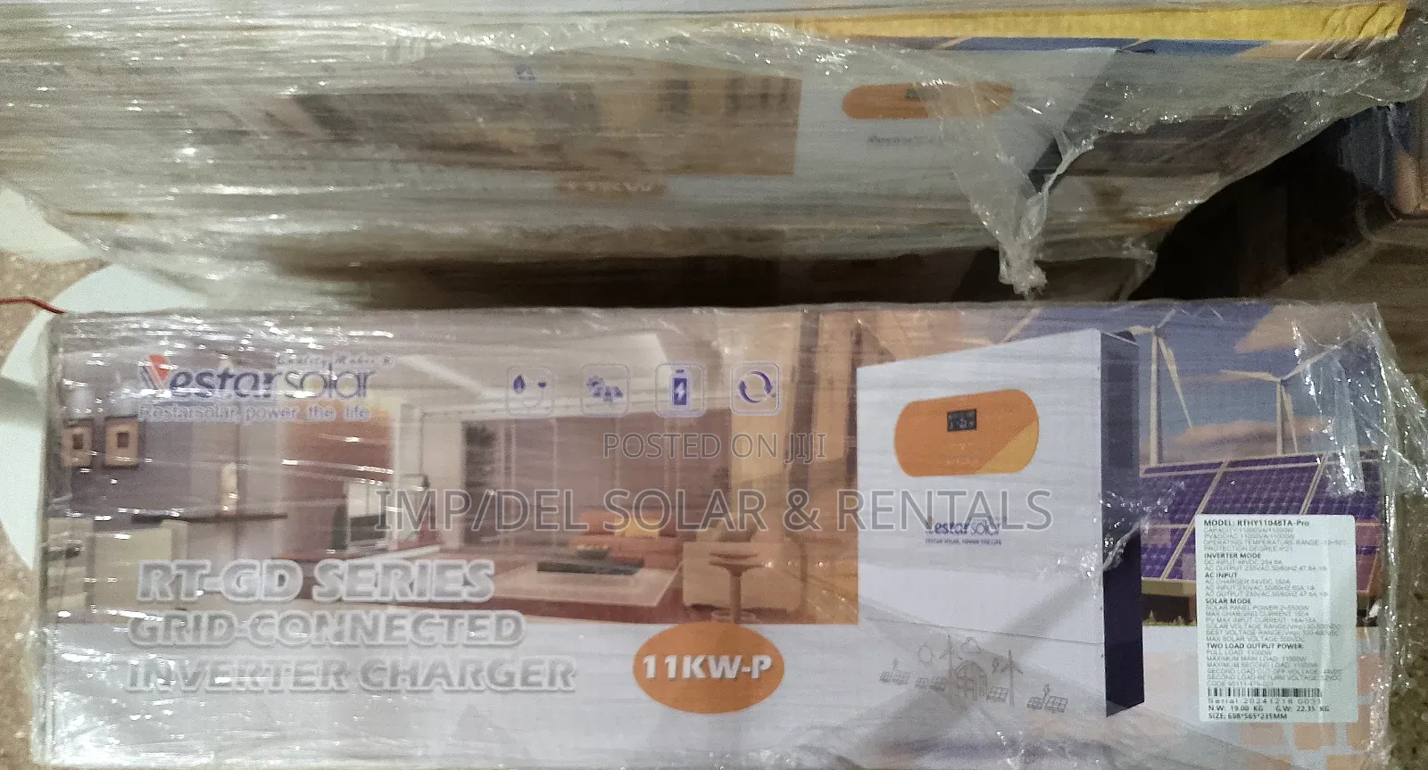 11.0kw 48v Solar Inverter Mega Efficiency Hybrid