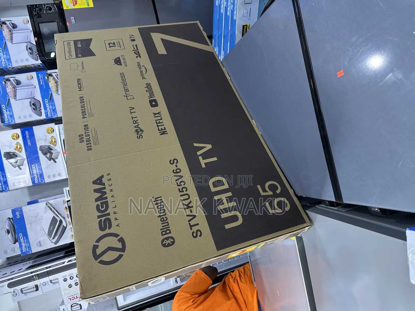 Sigma 55inches Smart Digital Tv