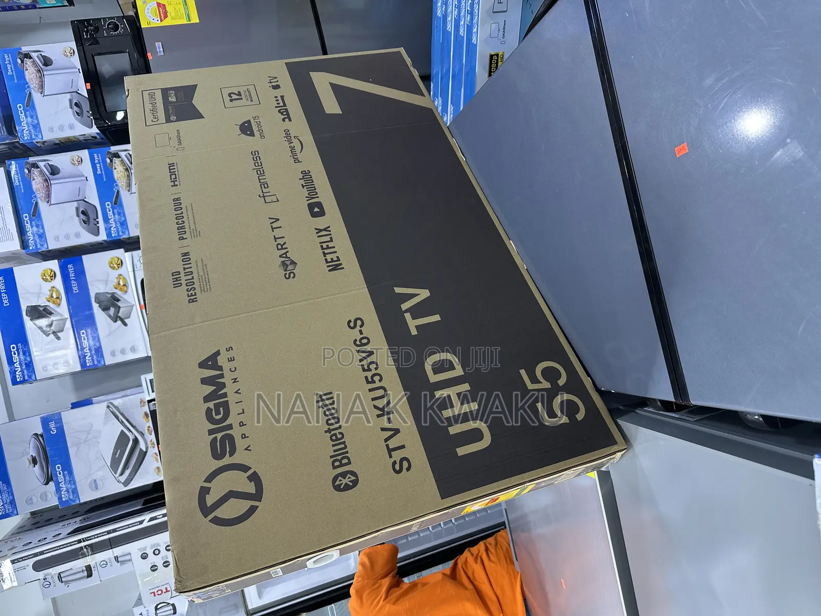 Sigma 55inches Smart Digital Tv