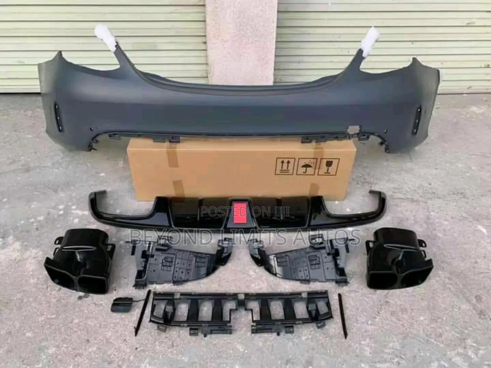 Mercedes Benz W205 C300 2016,2017,2018,2019 Complete Back Bumper Amg
