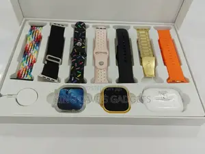 I20 Ultra Max Smartwatch and Airpod With 7 Straps