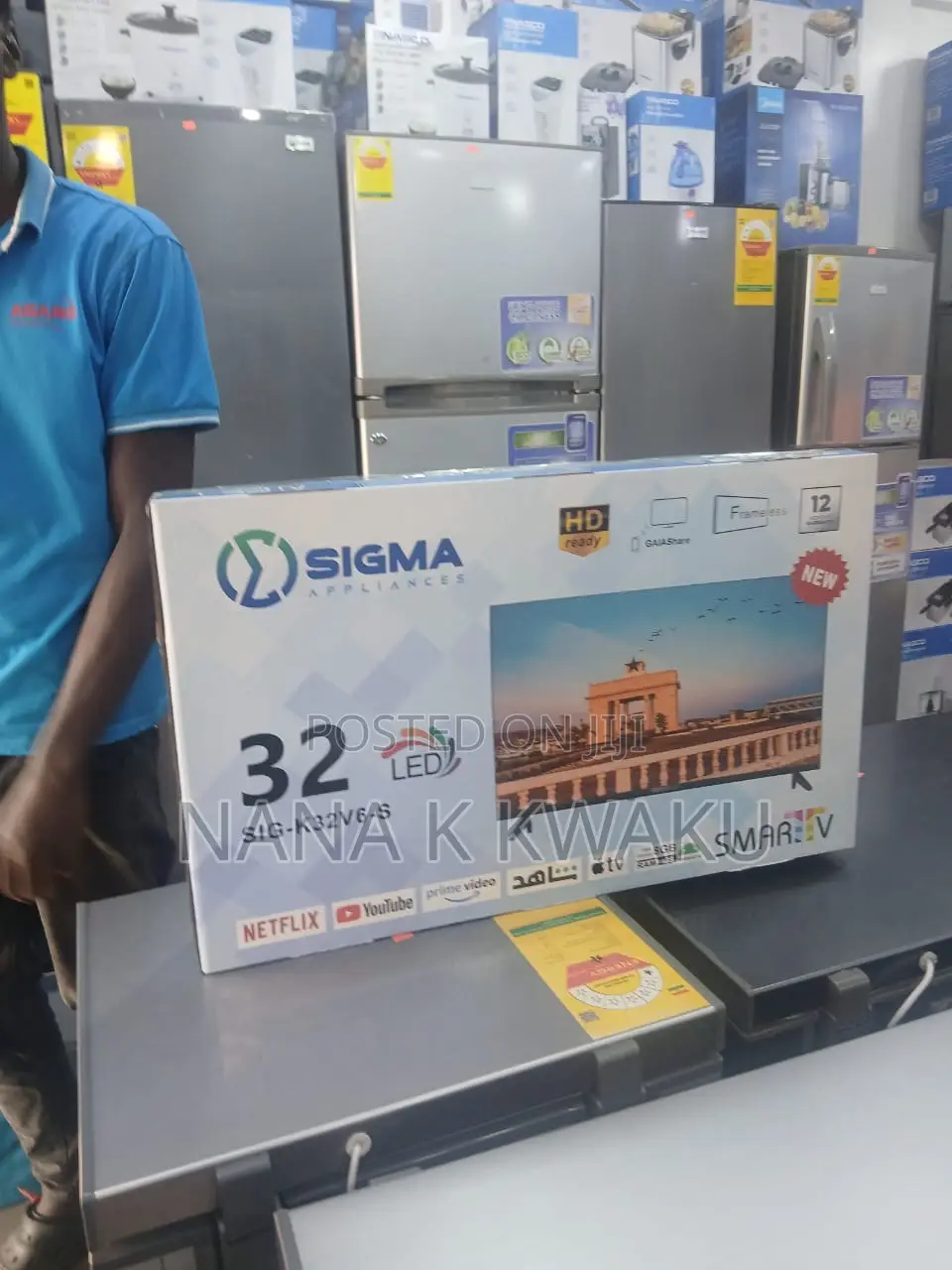 Sigma 32inches Smart Android Tv