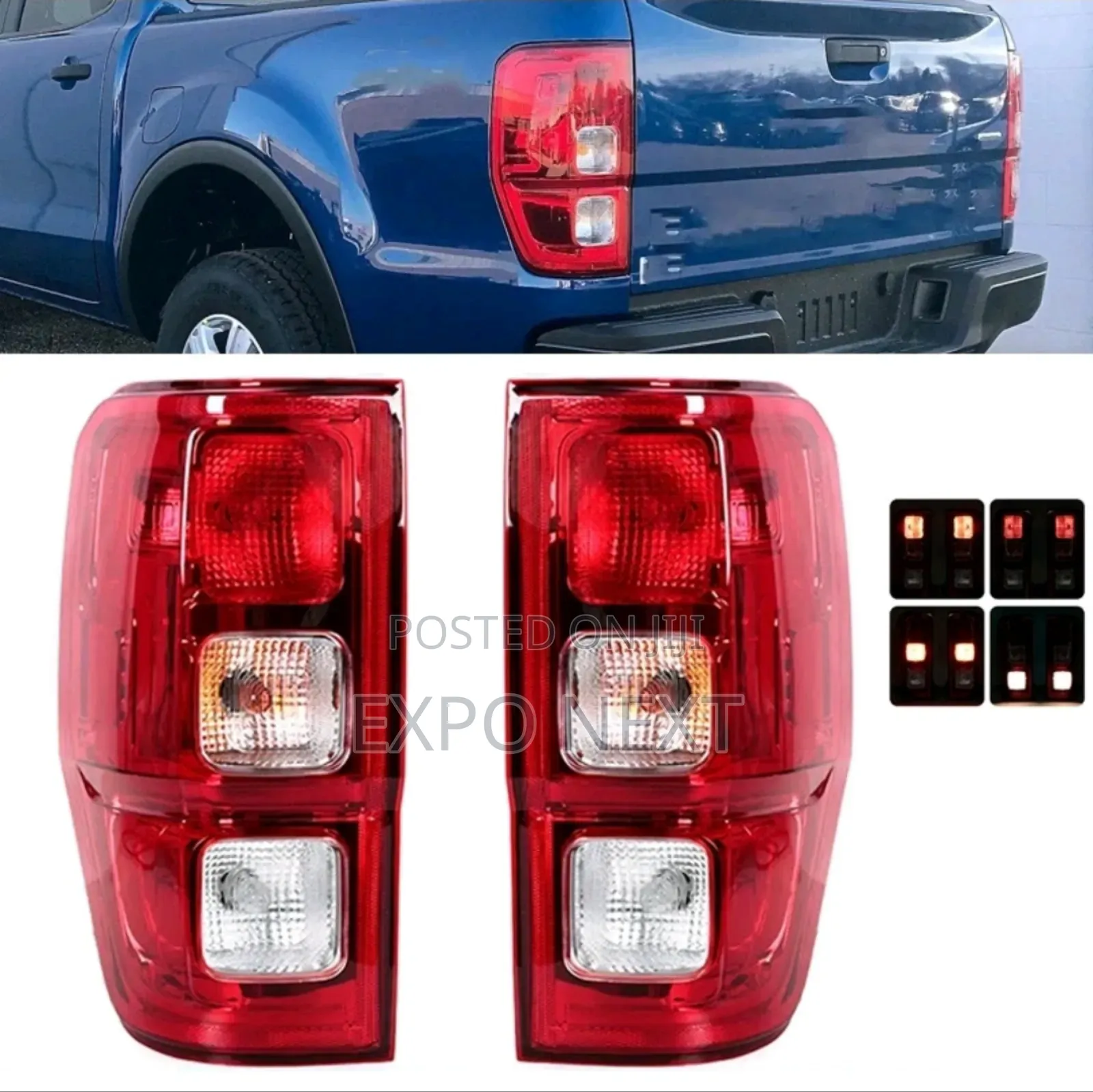 Ford Ranger Tail Light  2022- 2023 Pair