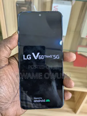 New LG V60 ThinQ 5G 128 GB Black