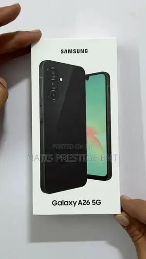 New Samsung Galaxy A26 256 GB Black