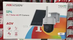 Hikvision Solar 4g Pt Network Camera Ds-2cfsp4/4g 24/7 Solar 4g 4mp