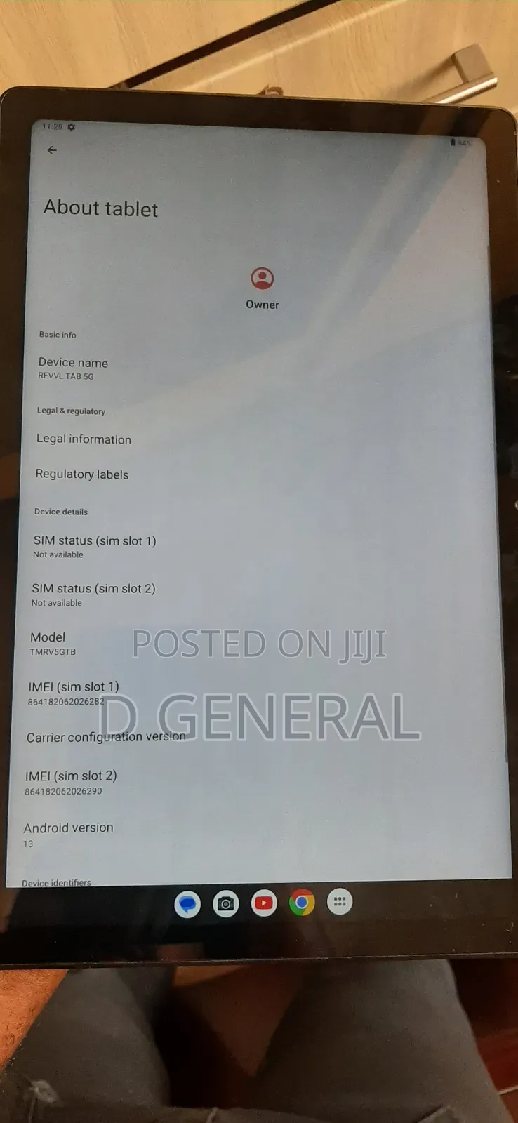 T-Mobile SpringBoard 128 GB Gray