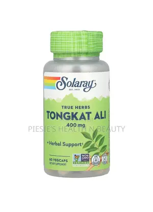 Solaray Tongkat Ali 400 Mg,Herbal Support for Men's Health Vitality.