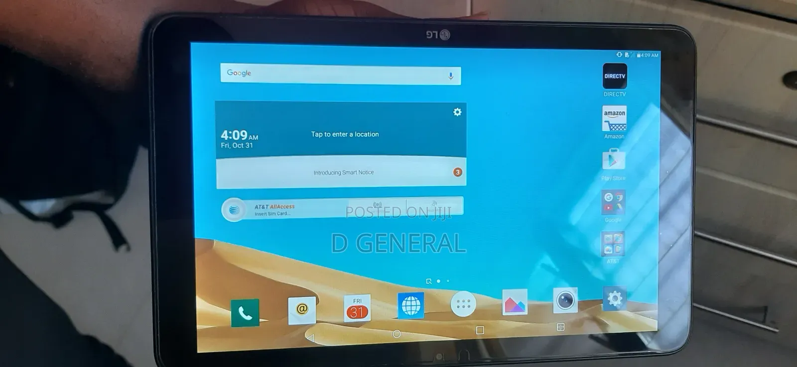 LG G Pad 10.1 32 GB Black