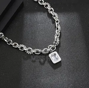 Hip Hip With Inlay Rhinestone Necklace