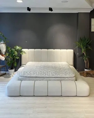 Line Line Queen Size Bed Frame With Mattress
