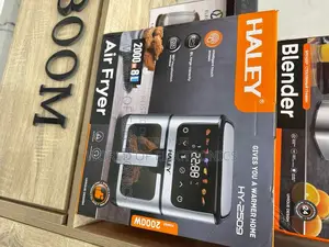 Highly Recommended Haley-Hy-2509 Haley Air Fryer Maker 7ltr 3000watt