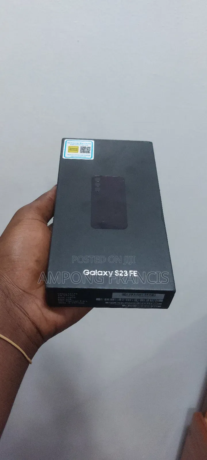 New Samsung Galaxy S23 FE 256 GB Black