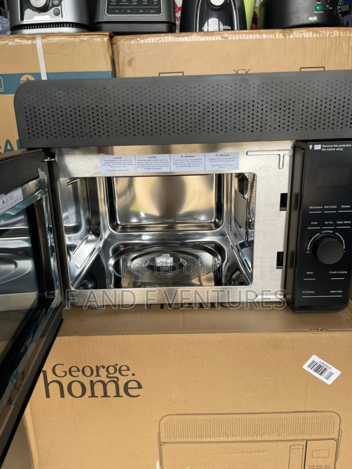 Digital Microwave With Air Fryer - Uk