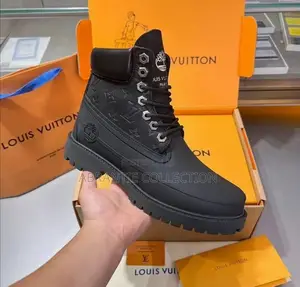 Louis Vuitton X Timberland Boots Available