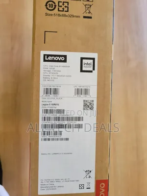 New Laptop Lenovo Legion 5i 32GB Intel Core I9 SSD 1T