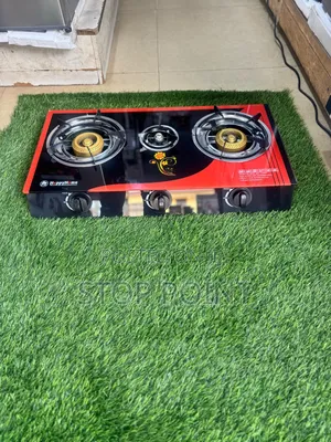 Quality 3 Burner Gas Stove(Glass Type)