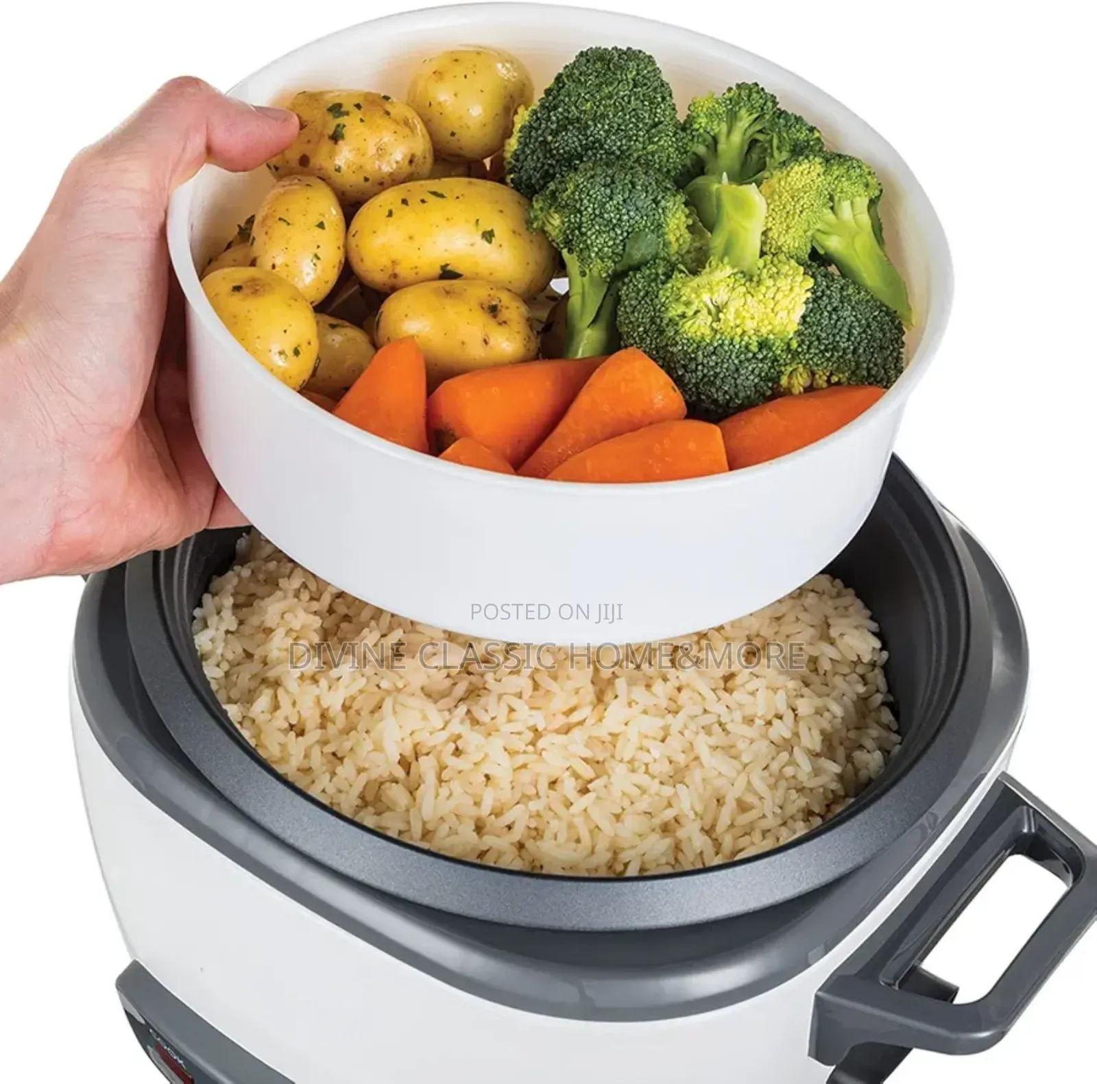 Russell Hobbs Electric Rice Cooker - 2kg (14 Portion-145g Per Serving)