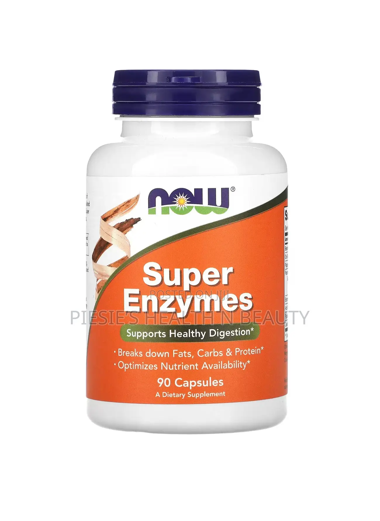 Now Foods Super Enzymes, 90 Capsules