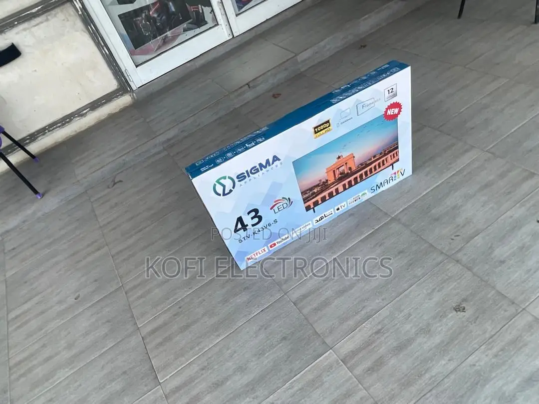 Sigma 43” Crystaledge Smart Tv Heritage Collection