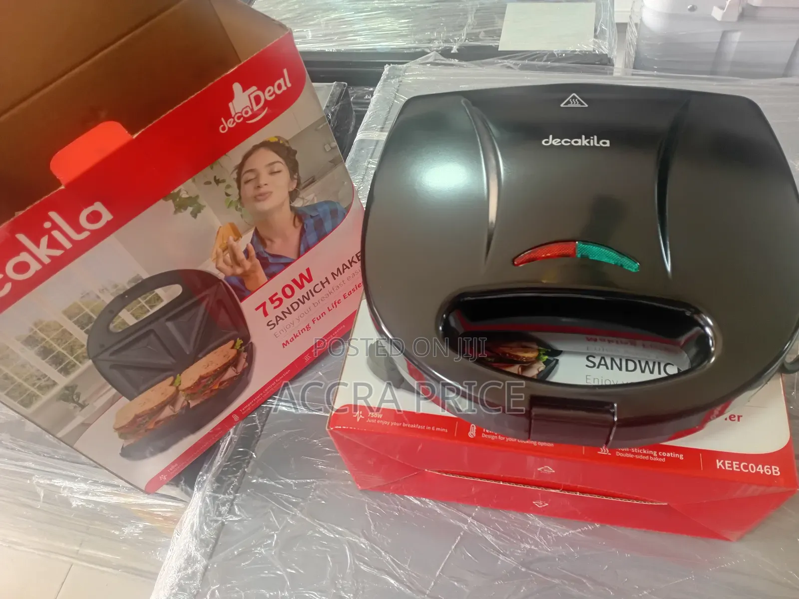Breakfast in a Jiffy Sandwich Maker 750w