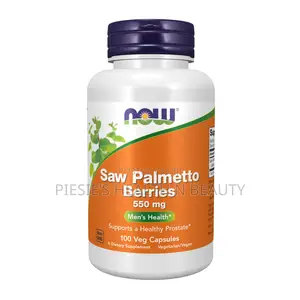 Now Foods Saw Palmetto Berries 550 Mg, 100veg Capsules