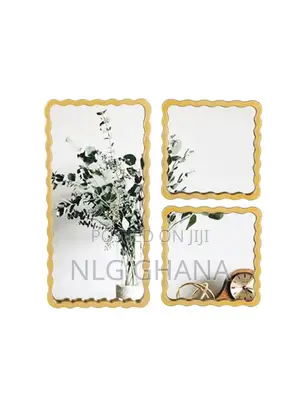 3-PCS Decoration Mirror, Hanging Wall Mounting Wall Decor. Ghx5524