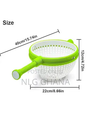 Spin Cleaning Strainer Washing Basket With Handle. Tvx11138