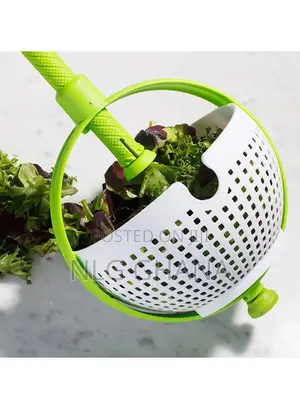 Spin Cleaning Strainer Washing Basket With Handle. Tvx11138