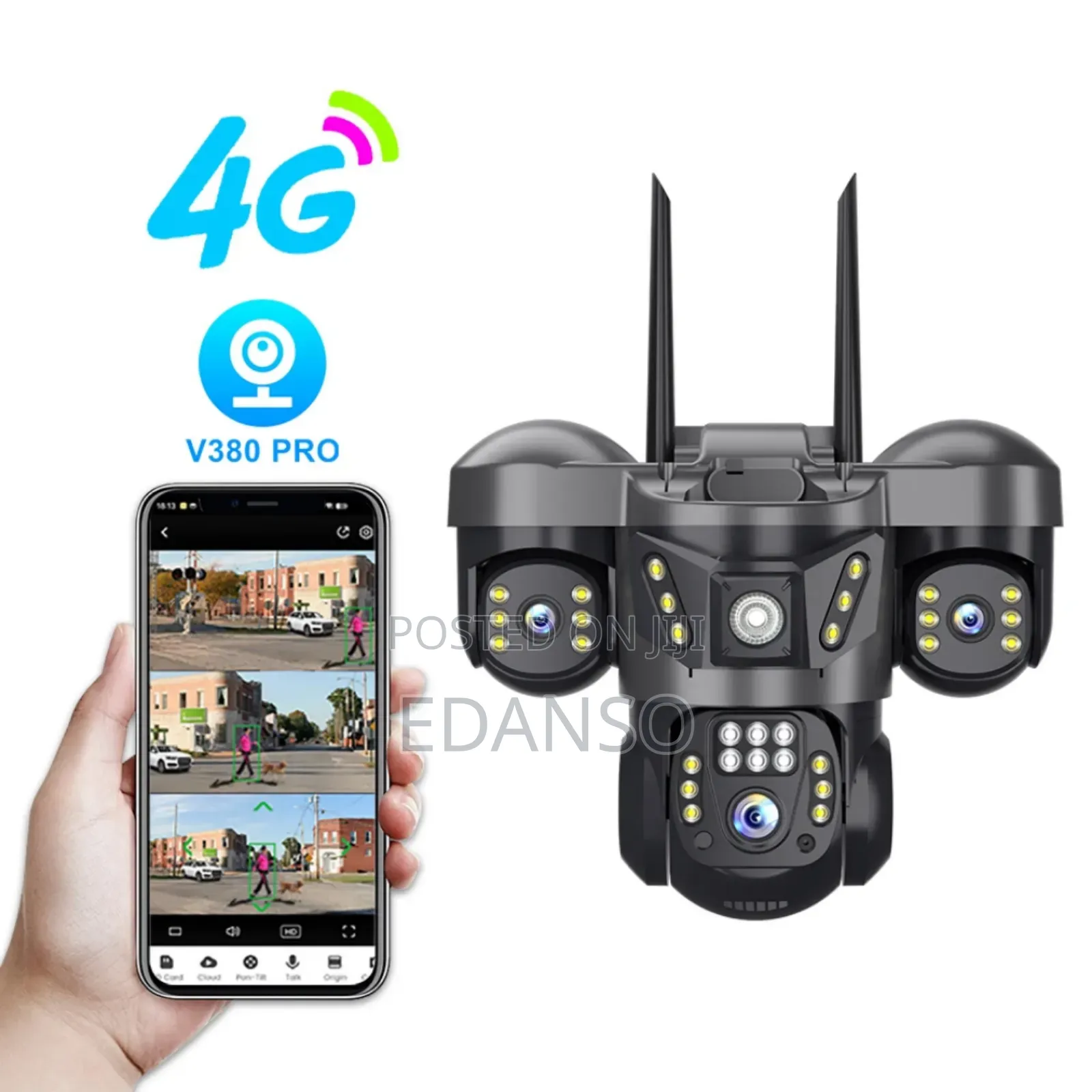 4g 3 Lens Camera