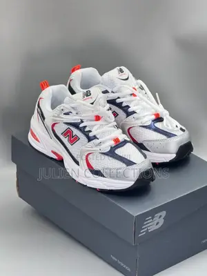 New Balance 530 Og Silver Red Blue N White