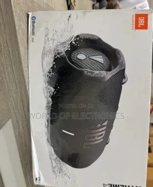 Sleek Design and Durable Speaker JBL Black Xtreme 4 System