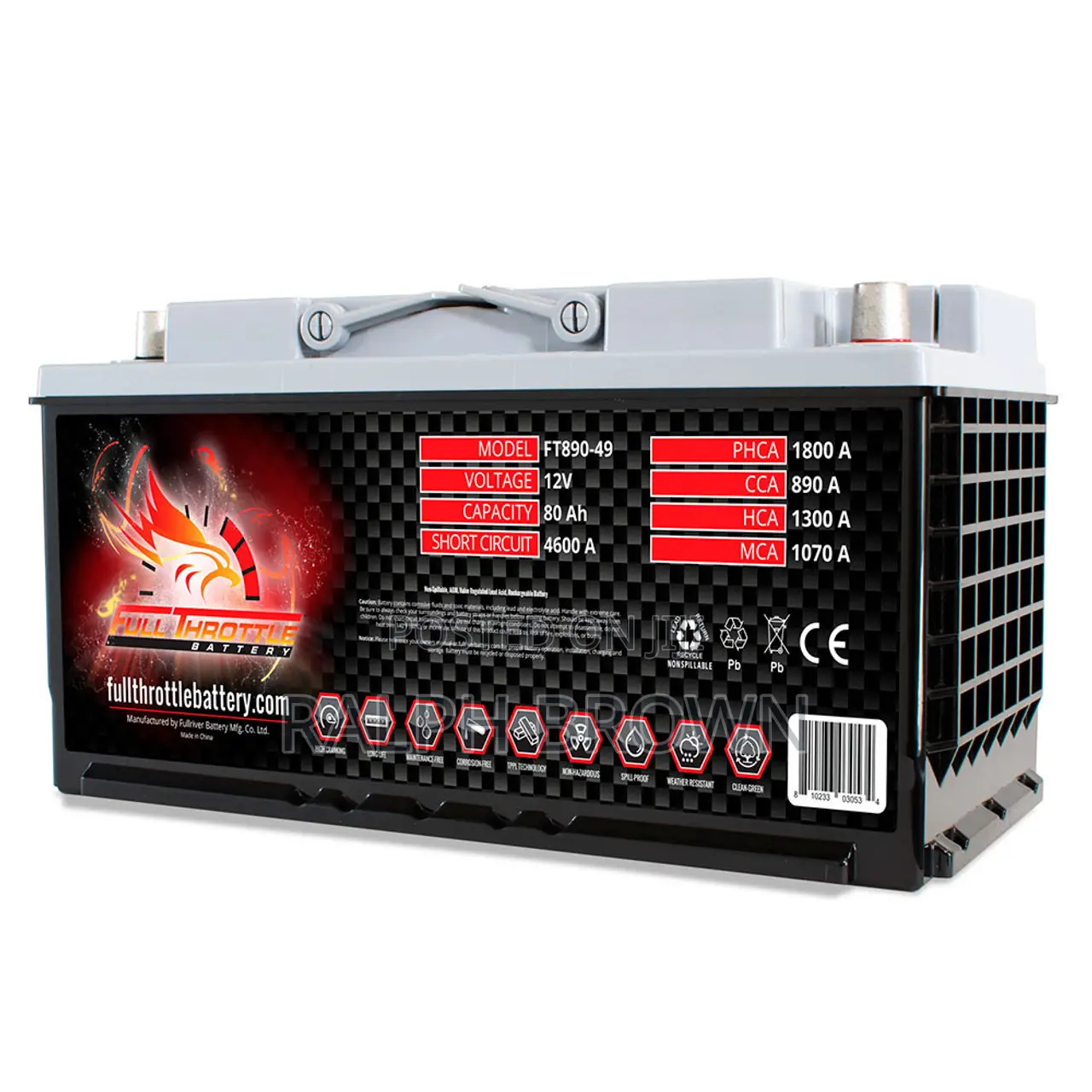 Full Throttle Agm Battery