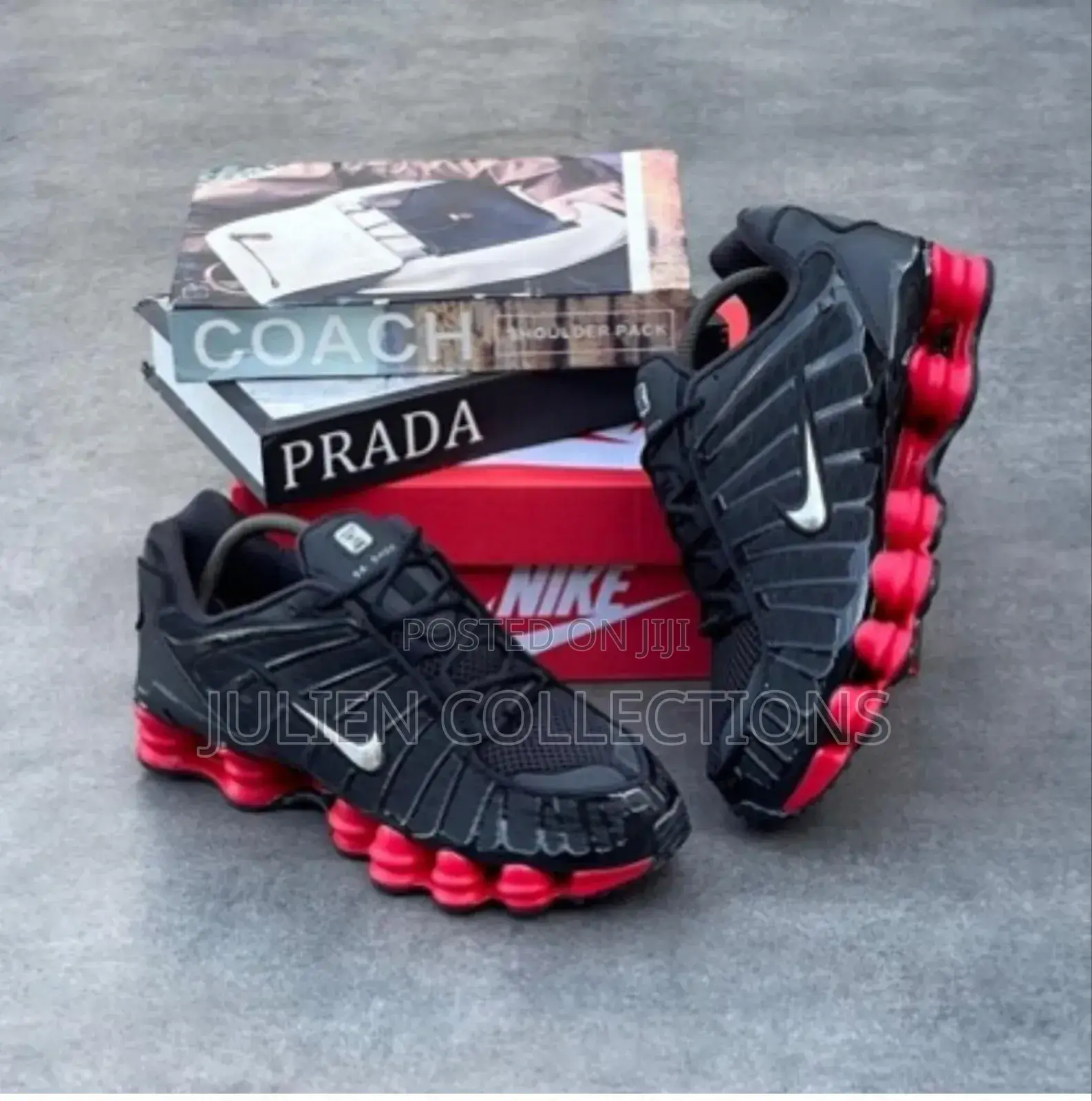Nike Air Shox Og Redblack