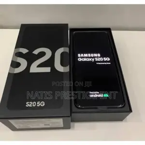 New Samsung Galaxy S20 128 GB Black