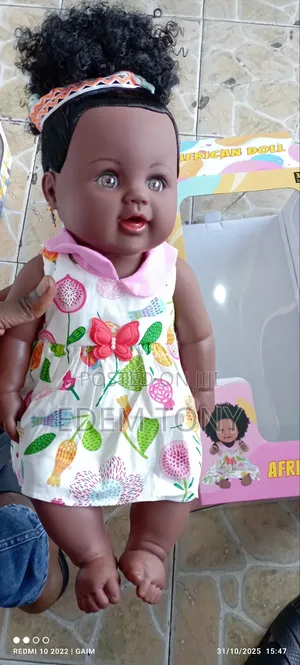 Realistic Dolls African - 19inch