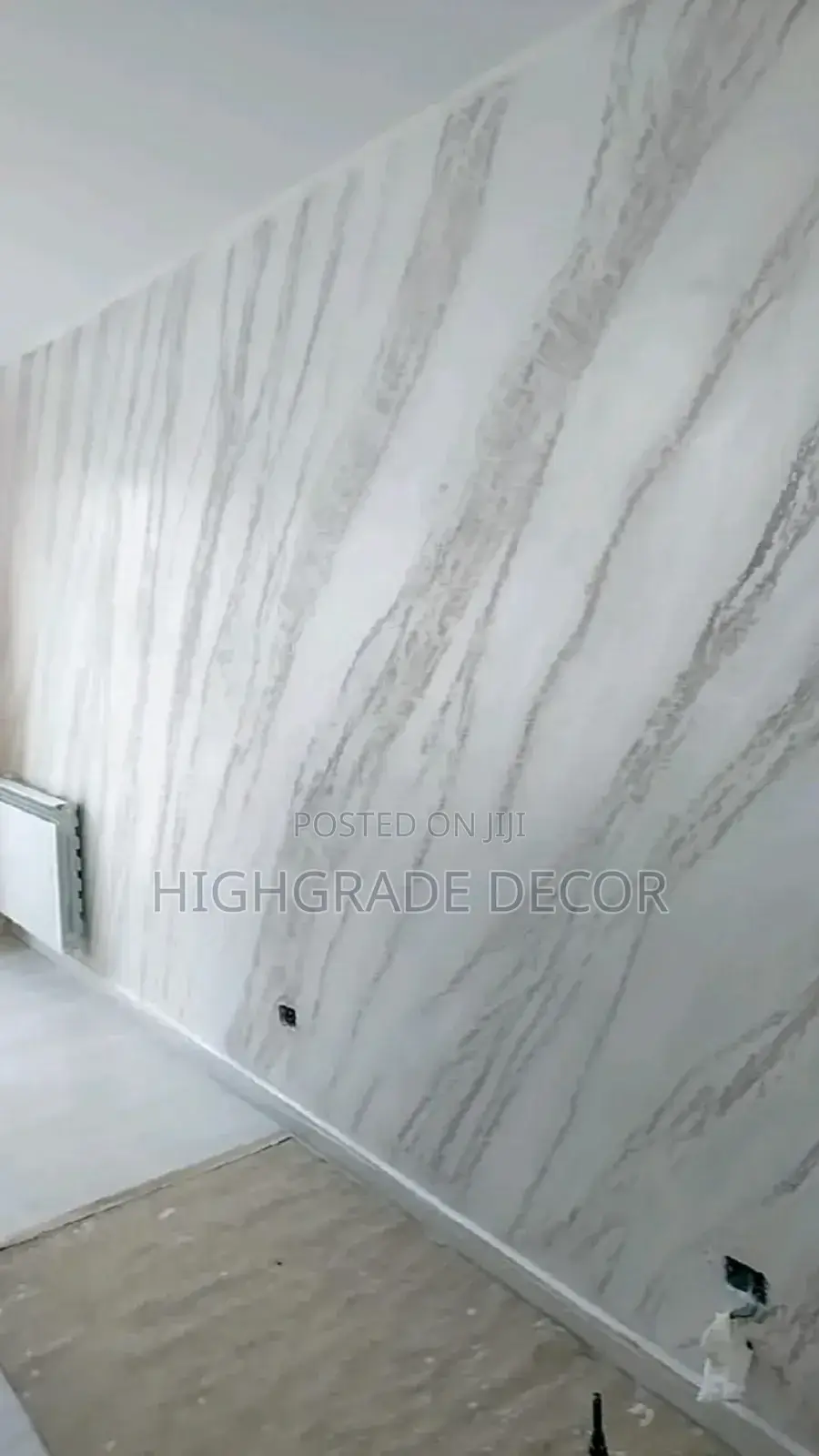 Painting Graffiato Pop Skimming Stucco