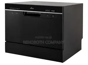 Willow Wttd6b 55cm Tabletop Dishwasher With 6 Place Settings,
