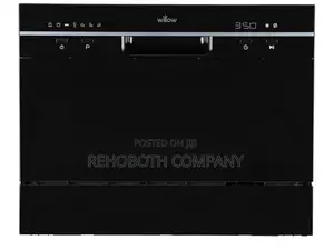 Willow Wttd6b 55cm Tabletop Dishwasher With 6 Place Settings,