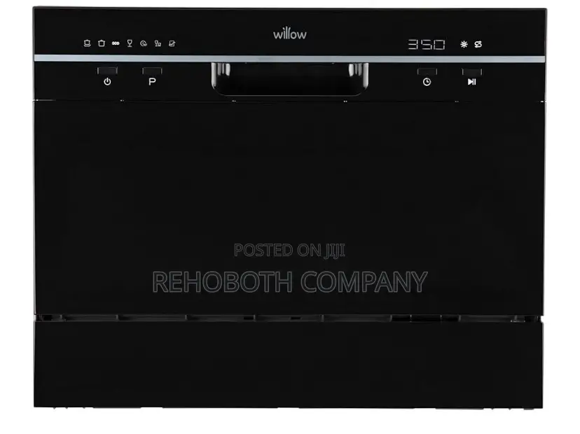 Willow Wttd6b 55cm Tabletop Dishwasher With 6 Place Settings,