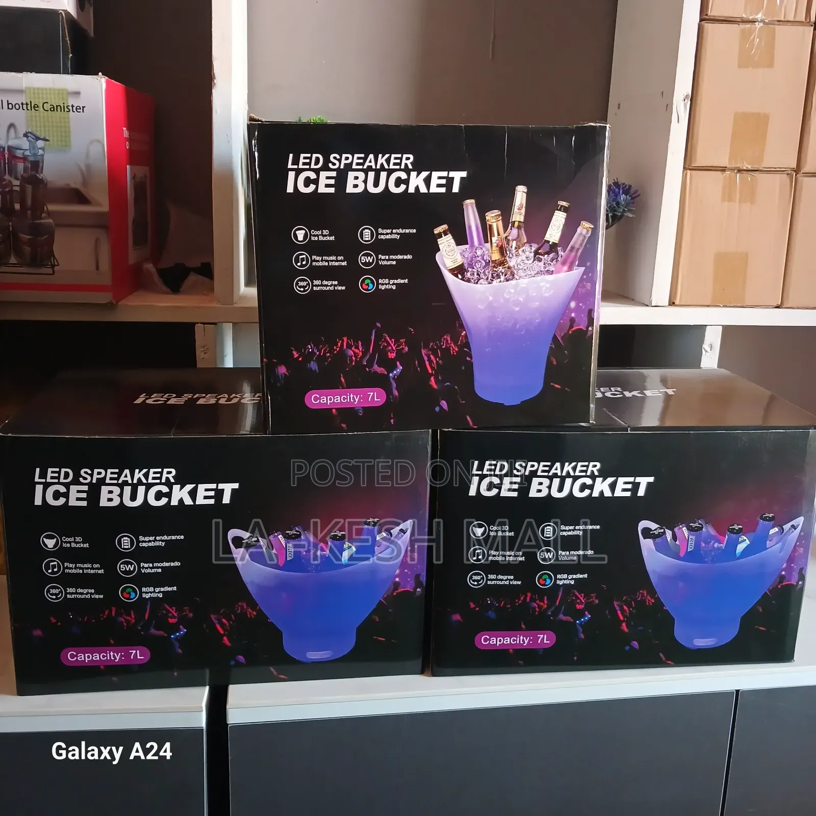 Led Bluetooth Ice Bucket