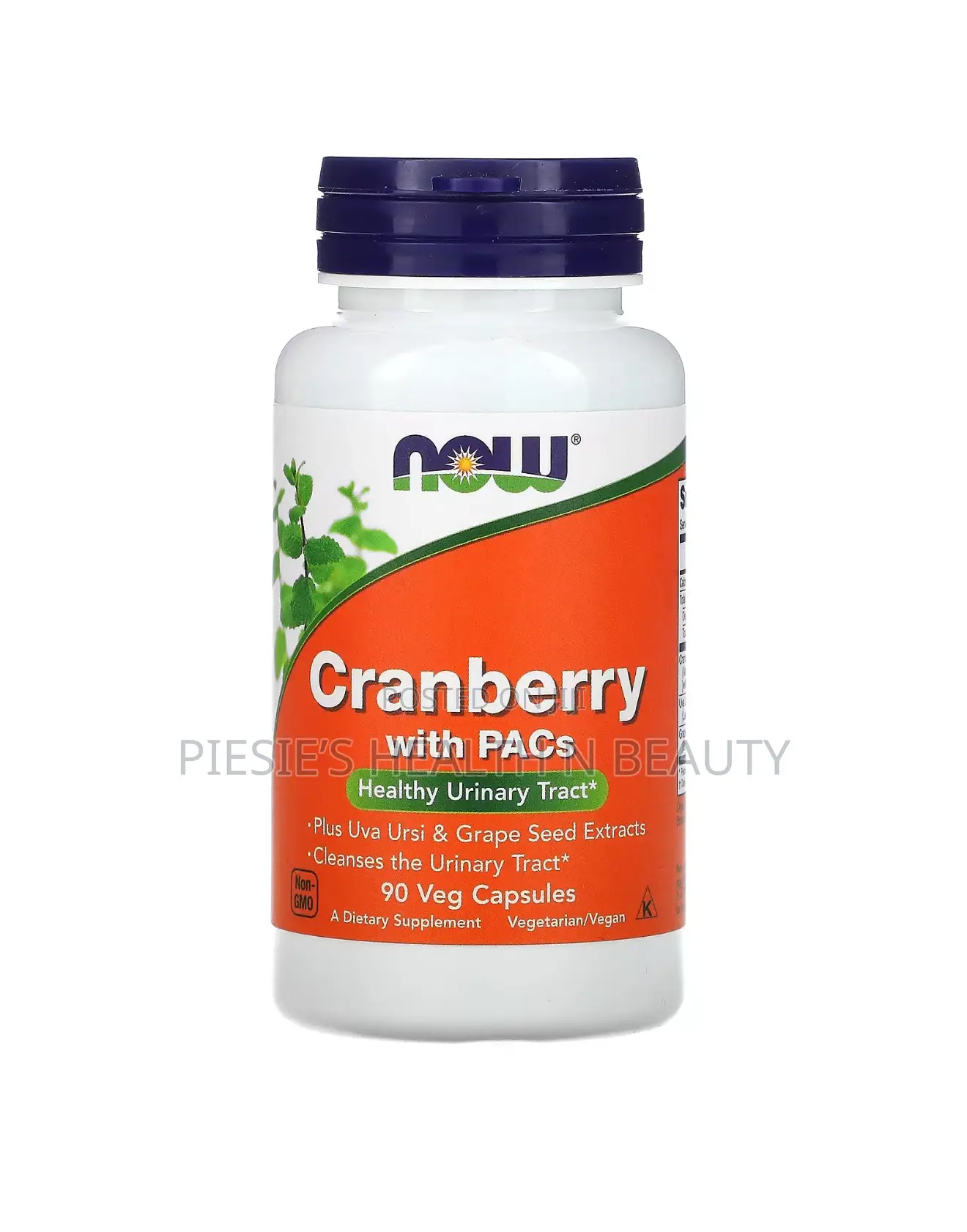 Now Foods Cranberry With Pacs, 90 Veg Capsules
