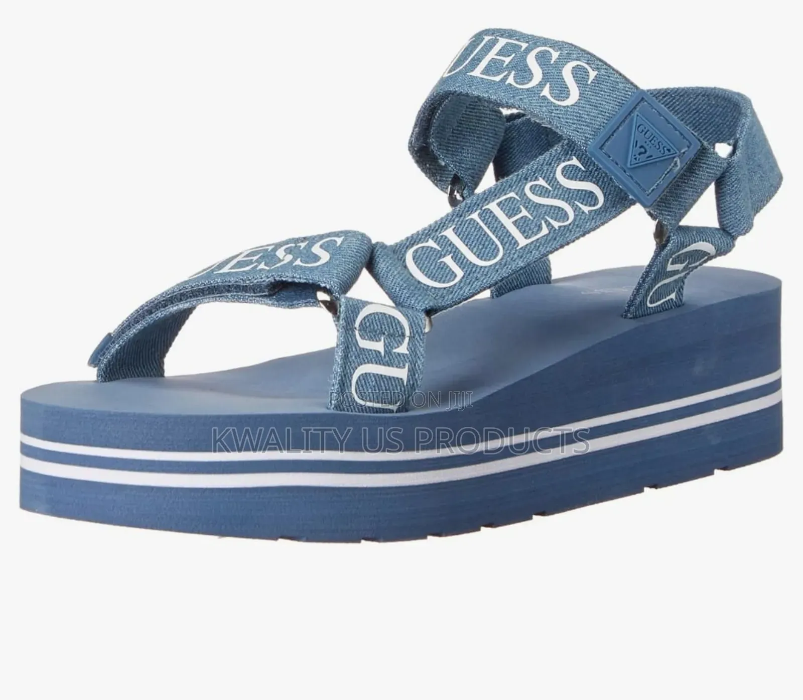 Guess Ladies Avin Logo Sandals