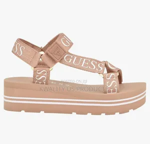 Guess Ladies Avin Logo Sandals