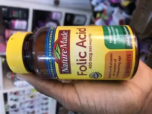 Nature Made Folic Acid 400mcg, 250 Tablets