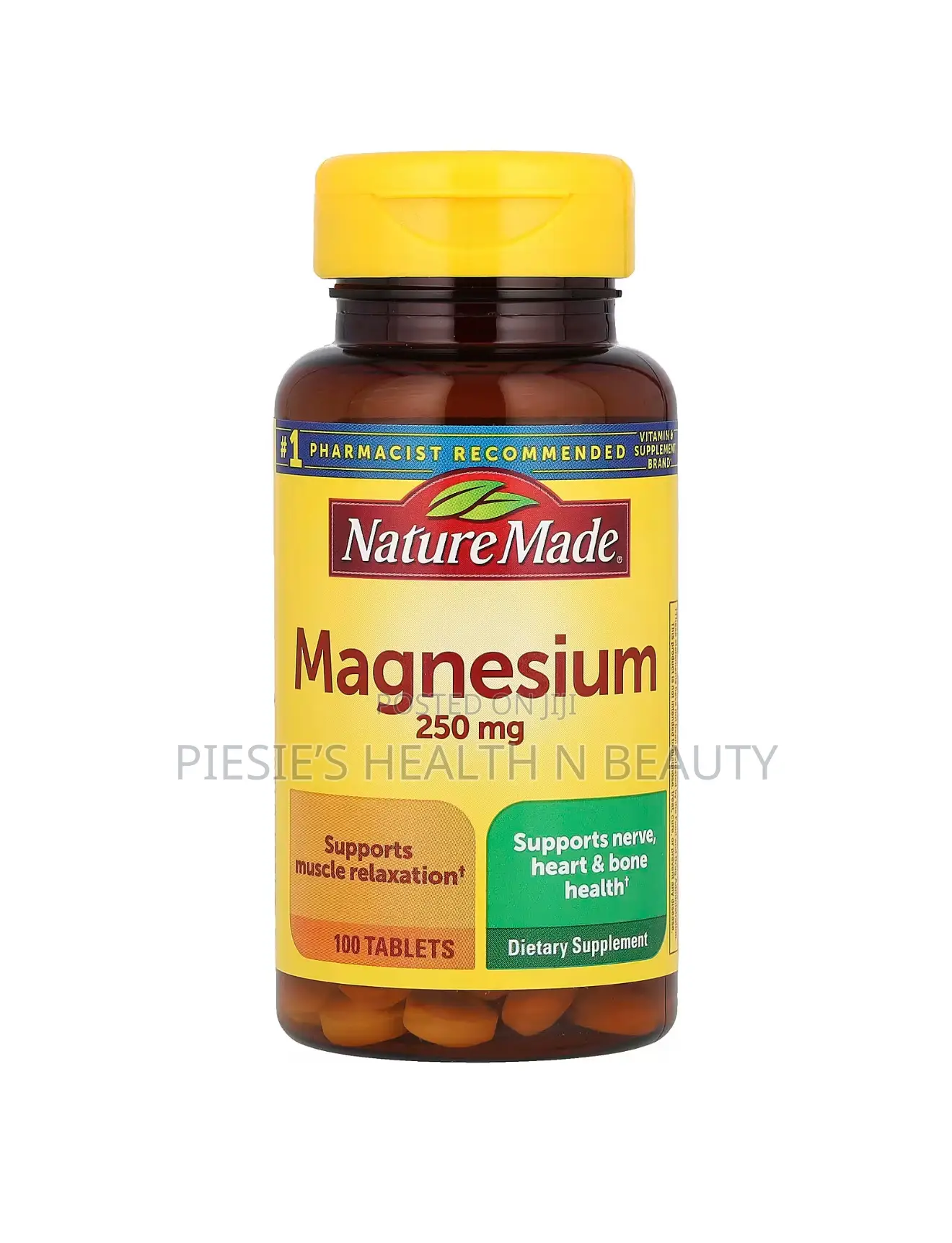 Nature Made Magnesium 250 Mg,100 Tablets