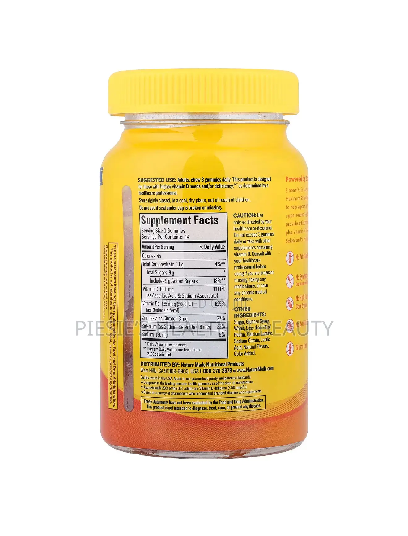 Nature Made Wellblendstm Immune Max Gummies, 42s