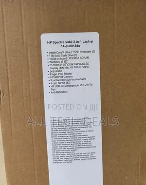 New Laptop HP Spectre 14 16GB Intel Core Ultra 7 SSD 1T